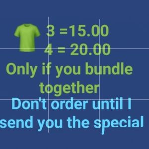 Special price bundle